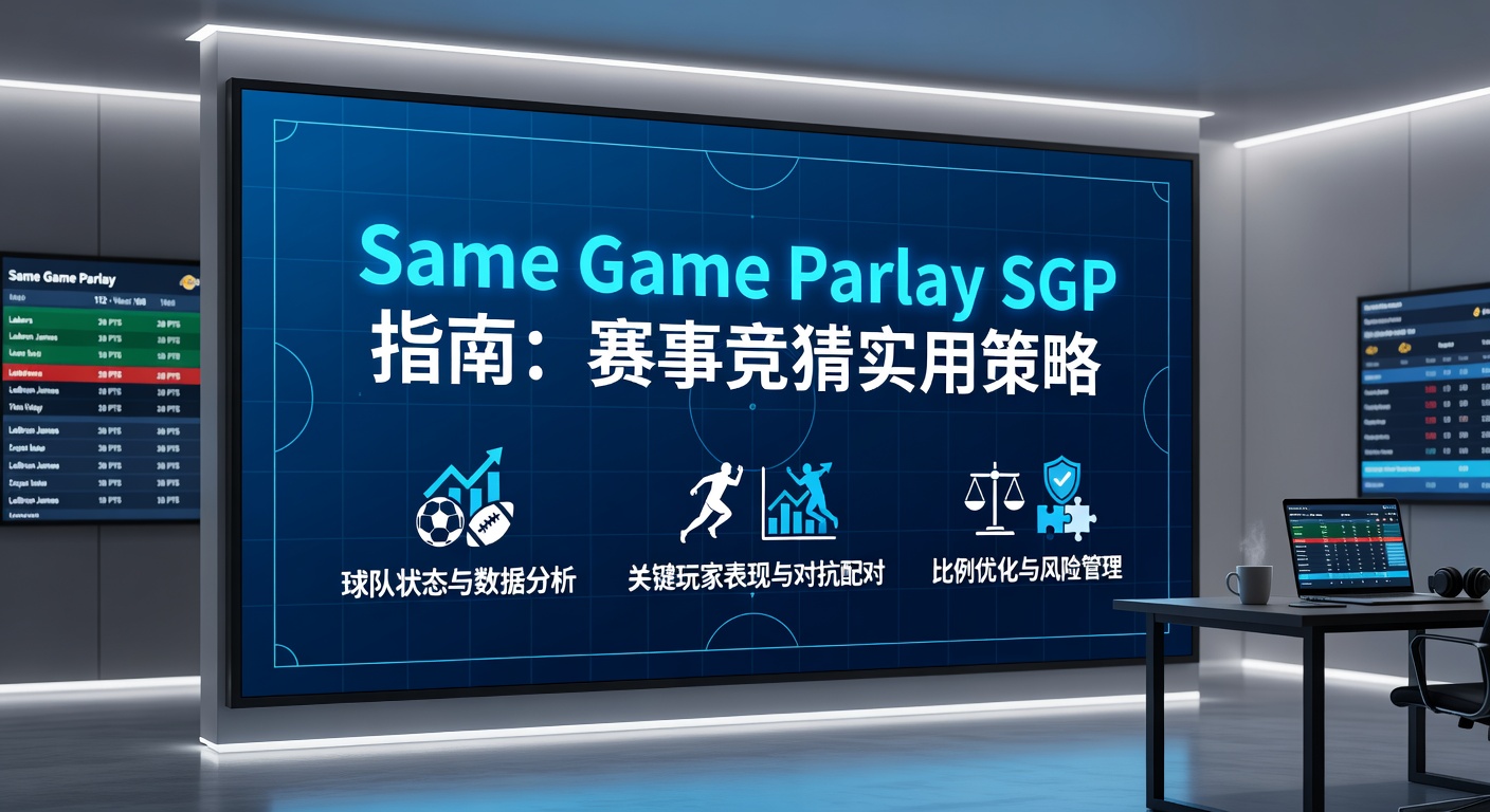Same Game Parlay SGP 赛事竞猜指南