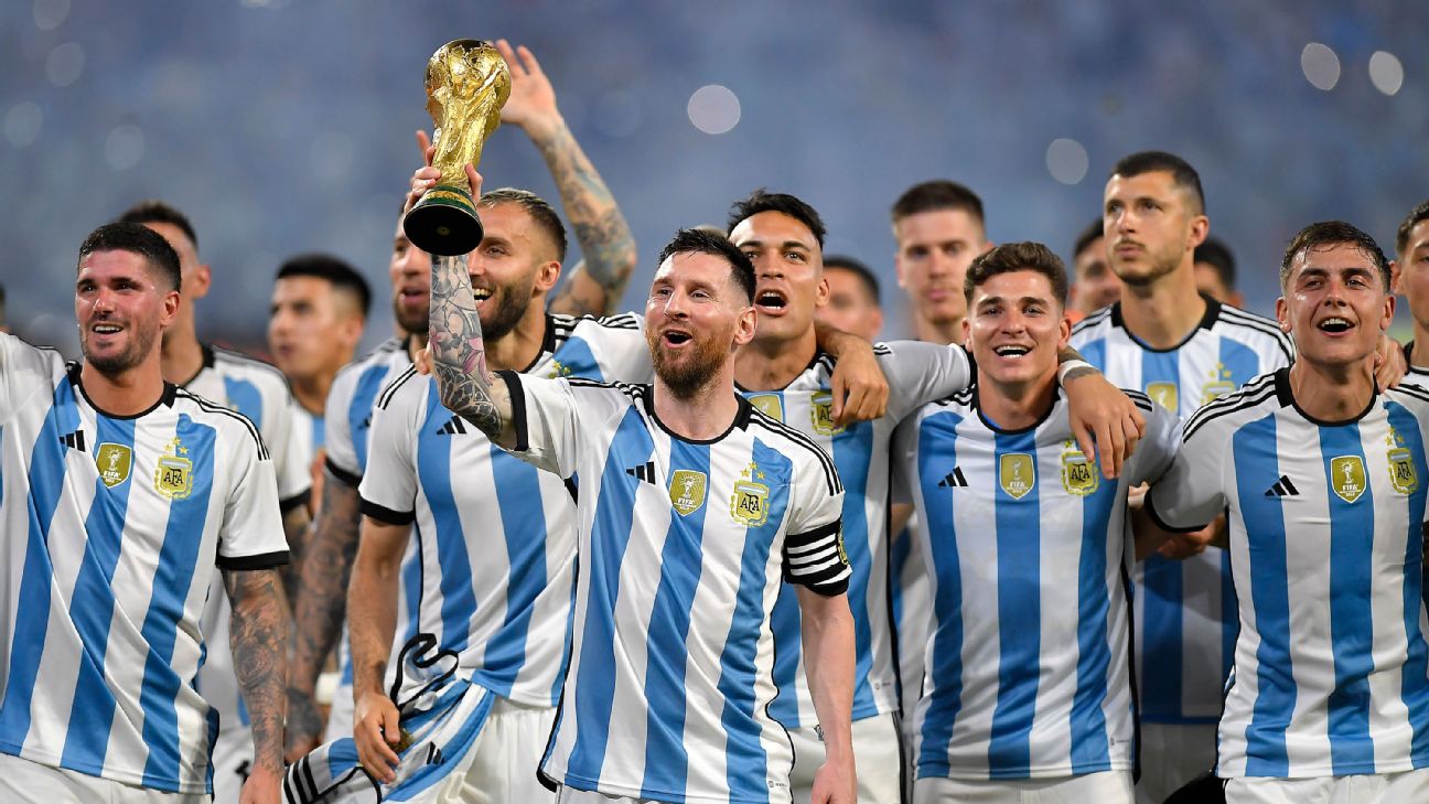 世界杯四强首次齐聚 FIFA 前四：阿根廷、法国、英格兰、西班牙