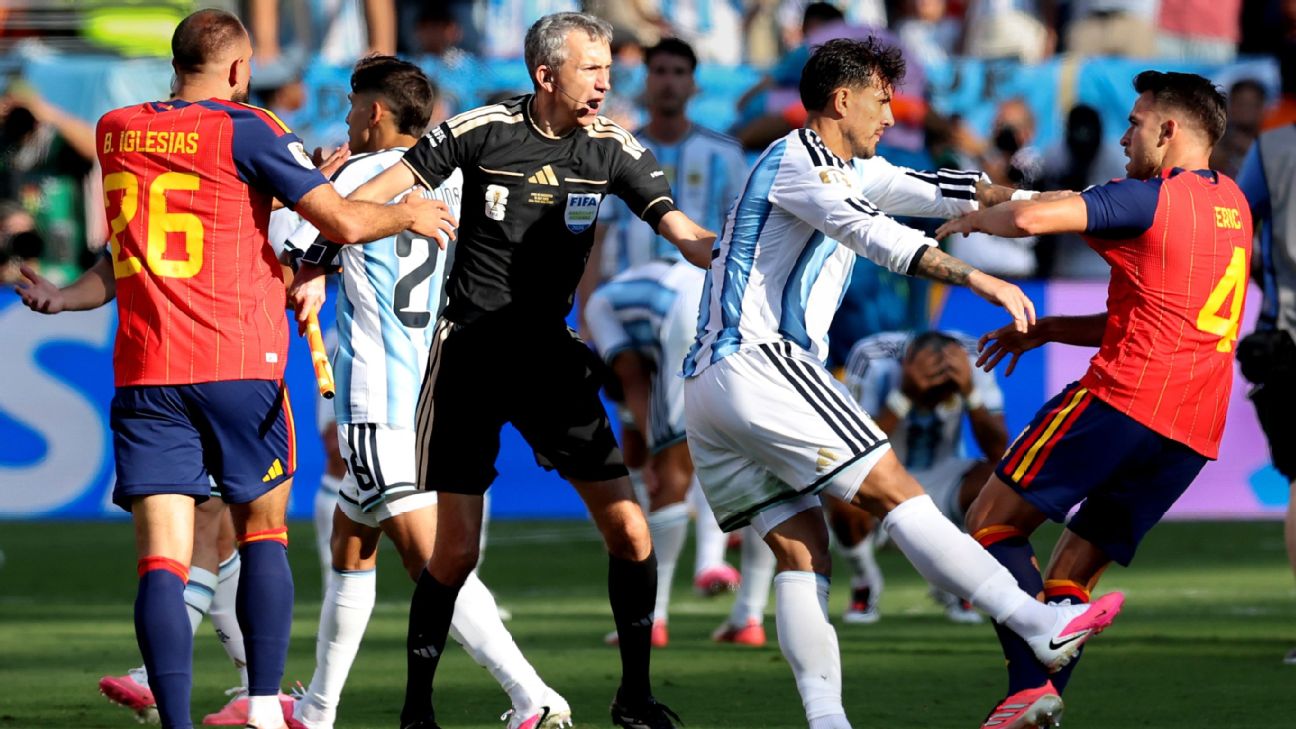 FIFA调查西班牙阿根廷世界杯决赛后的冲突